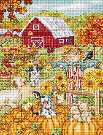 Autumn Farm Cross Stitch Kit - Letitstitch