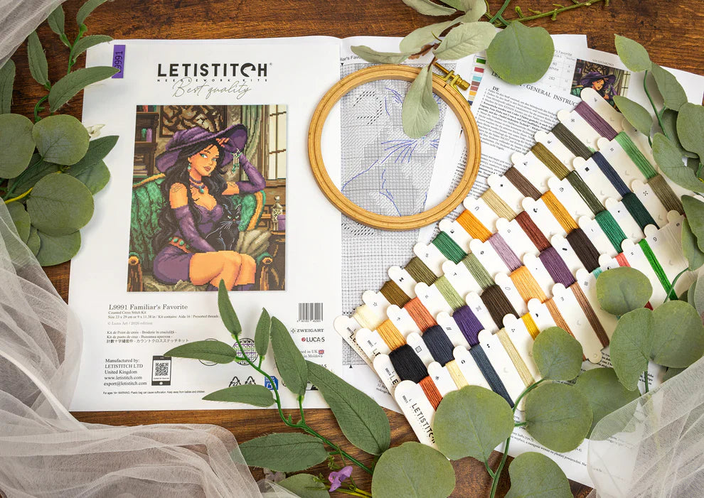 Familiar's Favorite Cross Stitch Kit - Letitstitch