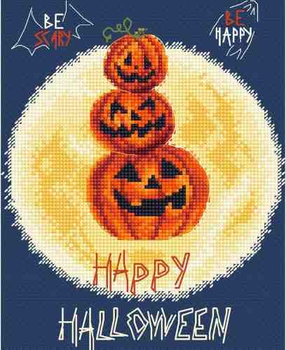 Pumpkin's Party Cross Stitch Kit - Letitstitch