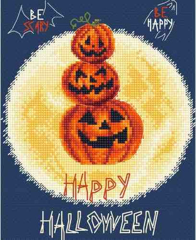 Pumpkin's Party Cross Stitch Kit - Letitstitch