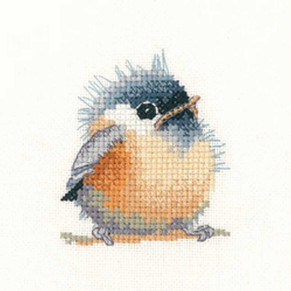Chickadee Cross Stitch Kit Heritage Crafts
