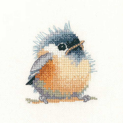Chickadee Cross Stitch Kit Heritage Crafts