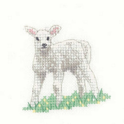 Lamb Cross Stitch Kit Heritage Crafts