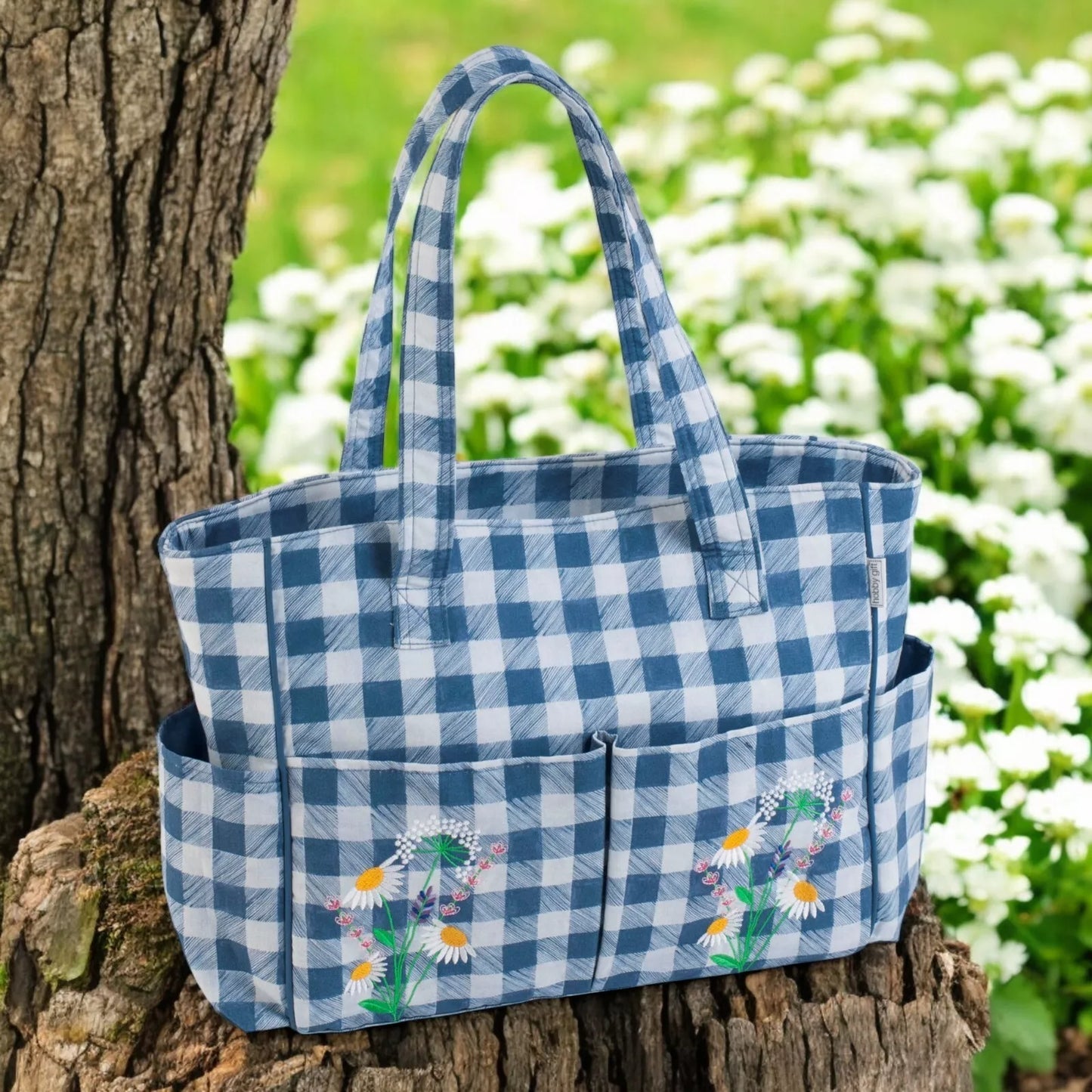 Wild Floral Plaid Craft Bag - Hobby Gift SALE