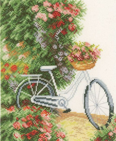 My Bicycle Cross Stitch Kit ~ Lanarte SALE