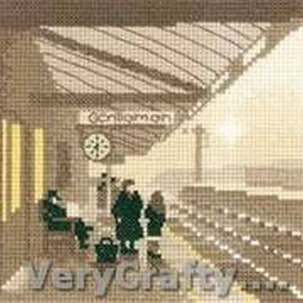 Platform Silhouettes Cross Stitch Kit Heritage Crafts