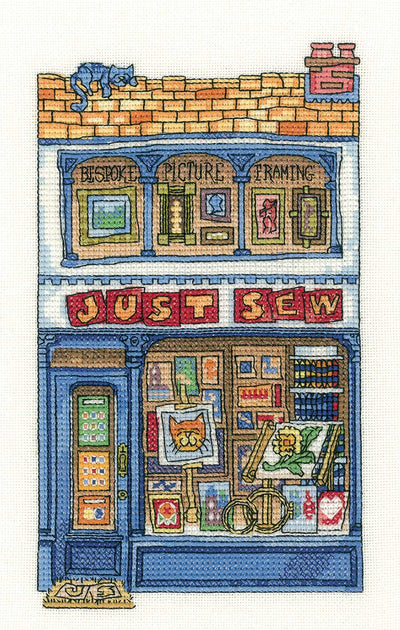 Just Sew  Cross Stitch Kit Heritage Crafts