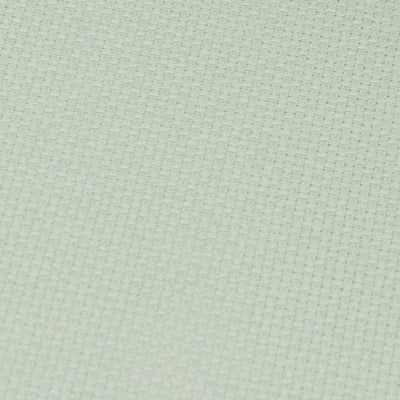 14 Count Zweigart Aida Fabric (53 x 48cm) Lt Sage/ Celedon Green