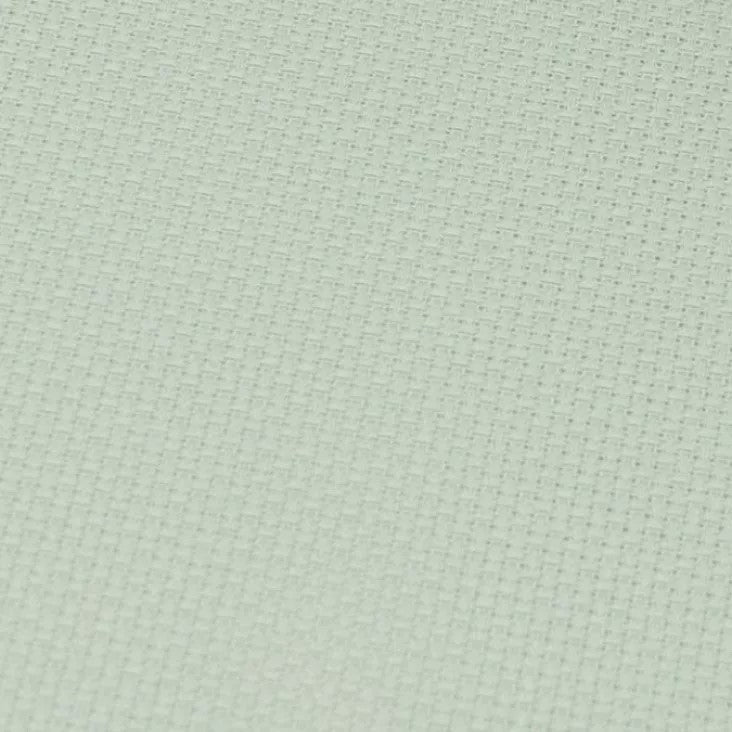 14 Count Zweigart Aida Fabric (Per Metre) Lt Sage/ Celedon Green