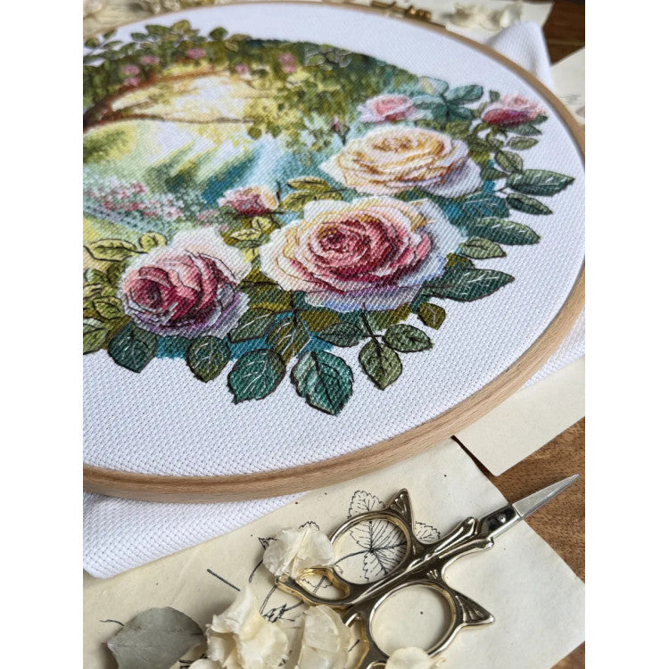 Dream Garden Cross Stitch Kit - Andriana