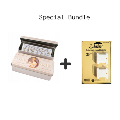 DMC Storage Tin & Anchor Bobbins FLASH