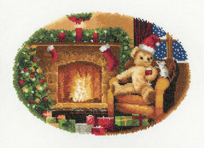 The Night Before Christmas Cross Stitch Kit Heritage Crafts