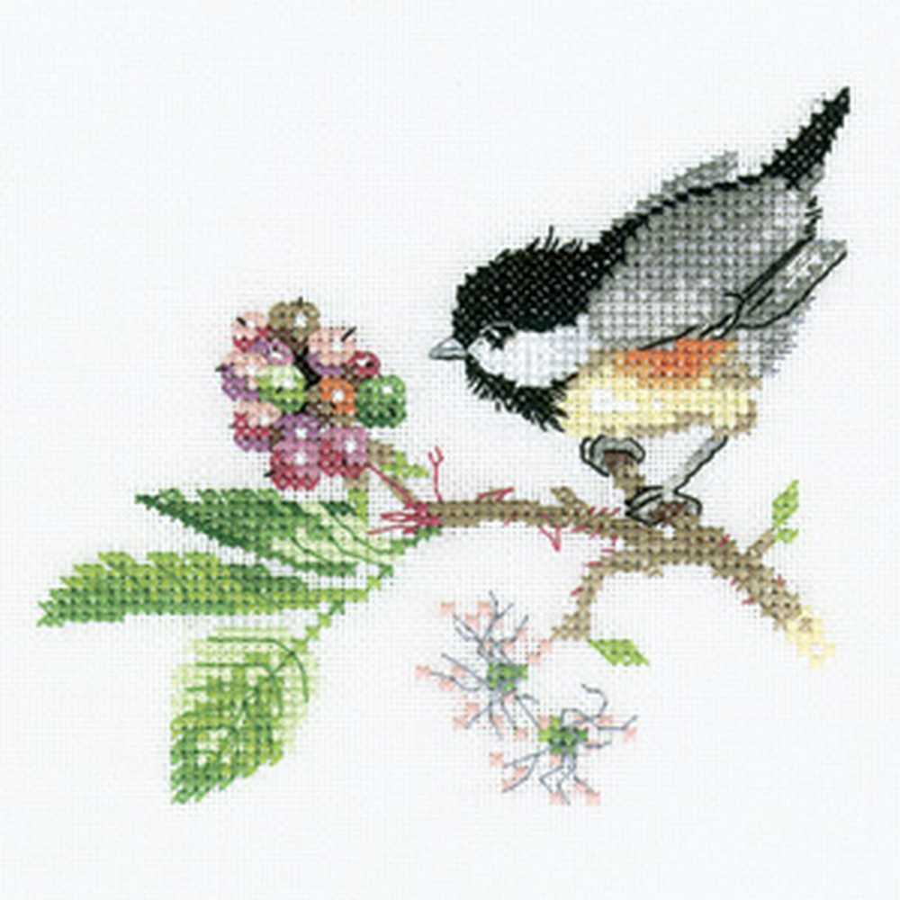 Chick Berry Cross Stitch CHART Heritage Crafts