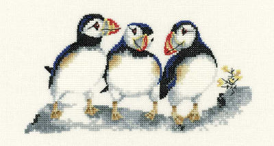 Fish Tonight Cross Stitch Kit Heritage Crafts (Evenweave)