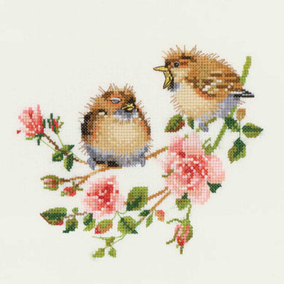 Rose Chick-Chat Cross Stitch CHART Heritage Crafts