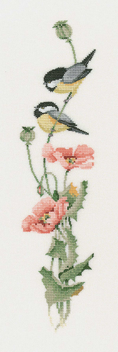 Serenade in Pink Cross Stitch Kit Heritage Crafts