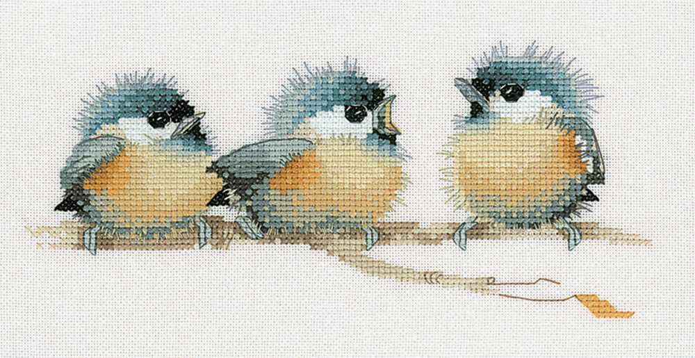 Sitting Pretty Cross Stitch CHART Heritage Crafts