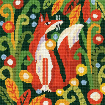 Fox Tapestry Kit Heritage Crafts
