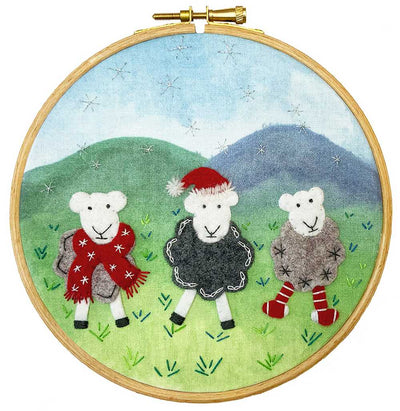 Woolly Jumpers Felt Embroidery Kit ~ Bothy Threads