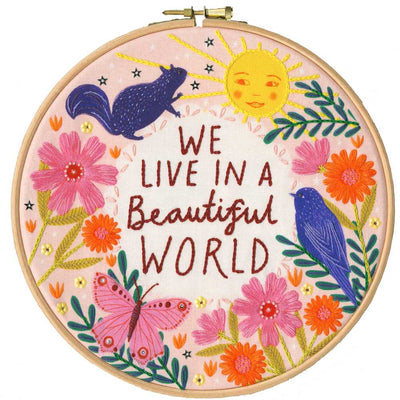 Beautiful World Bothy Threads Embroidery Kit