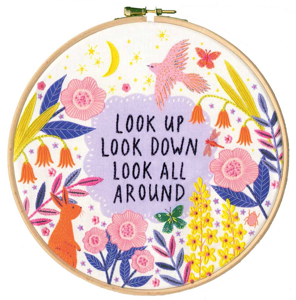 Look Up Bothy Threads Embroidery Kit