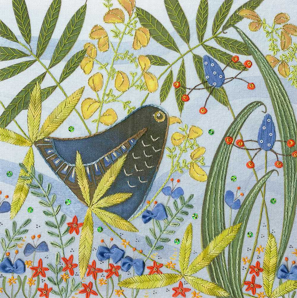 Merle Bothy Threads Embroidery Kit
