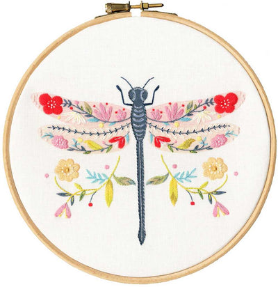 Dragonfly Embroidery Kit - Bothy Threads