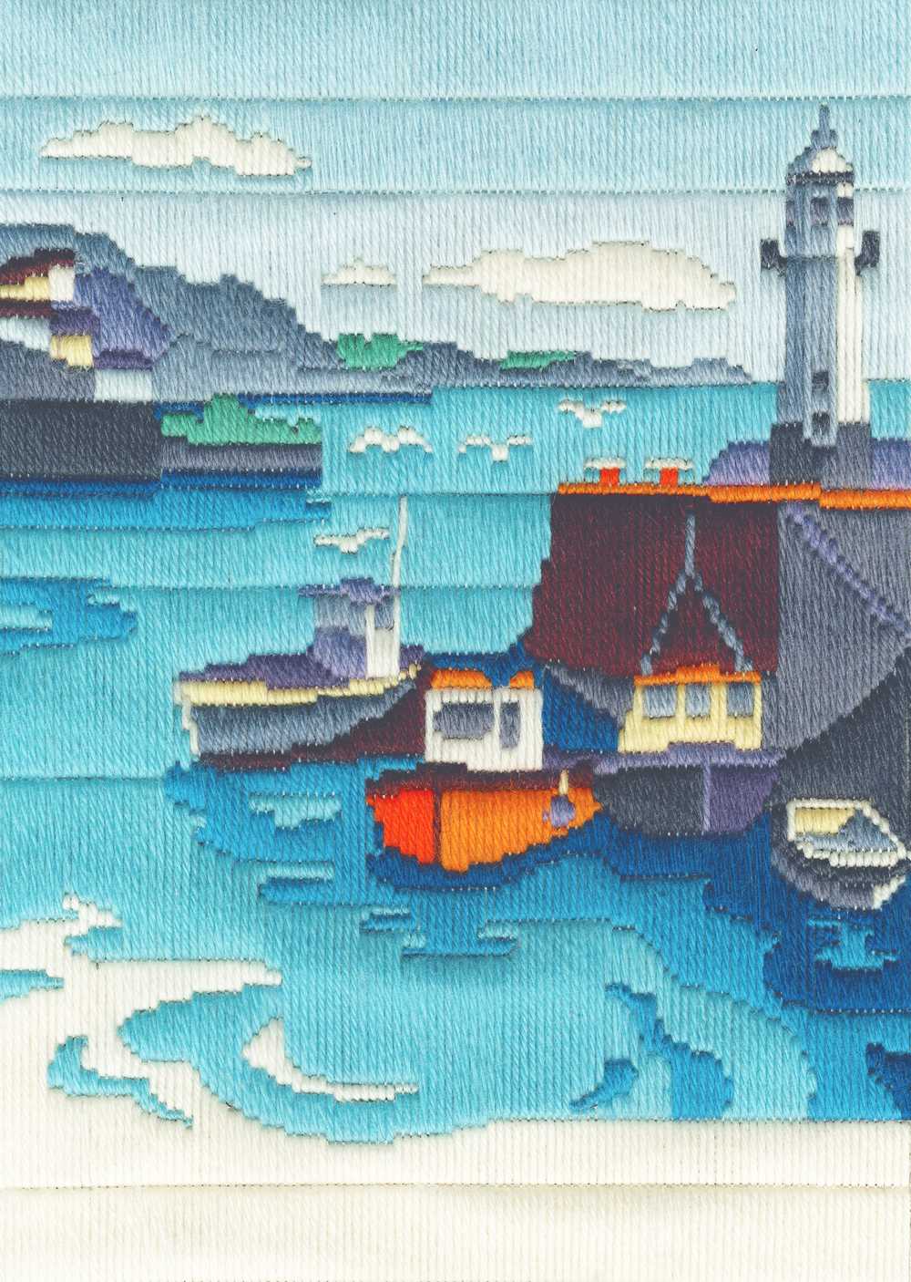 Bothy Threads Fishermen's Rest Long Stitch Kit