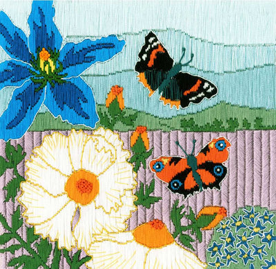 Bothy Threads Butterfly Meadow Silken Long Stitch Kit