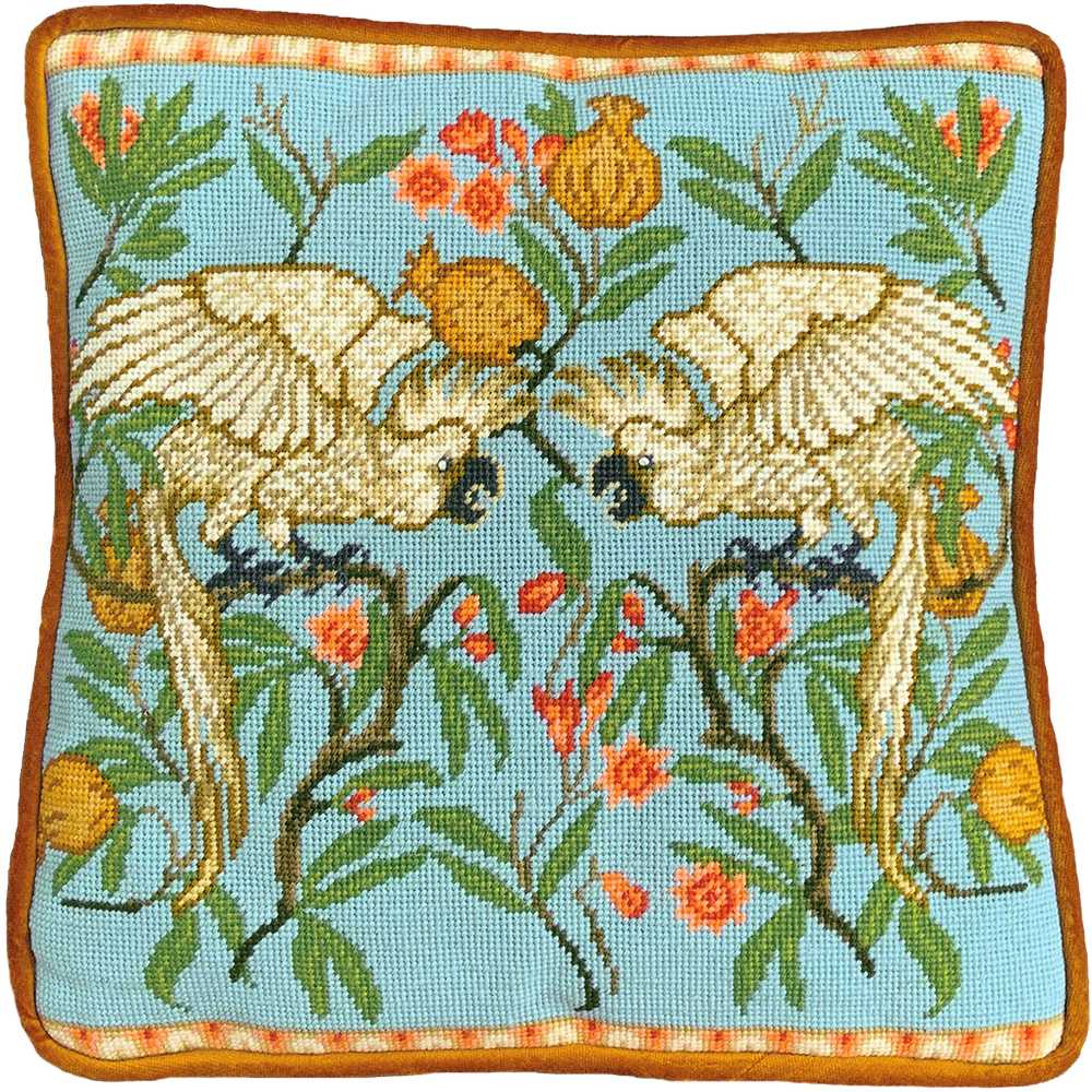 Bothy Threads Cockatoo And Pomegranate Tapestry Kit
