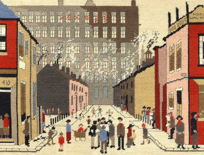 The Lowry Collection - Street Scene - Bothy Threads Tapestry Kit