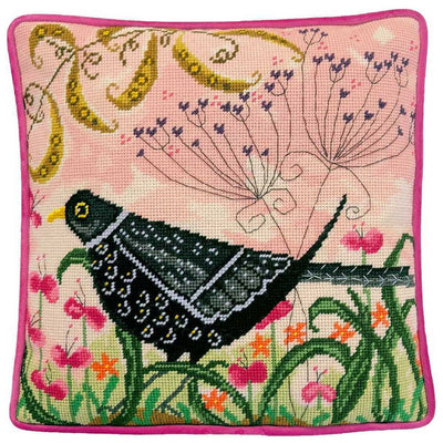 Blackbird Tapestry Kit - Bothy Threads