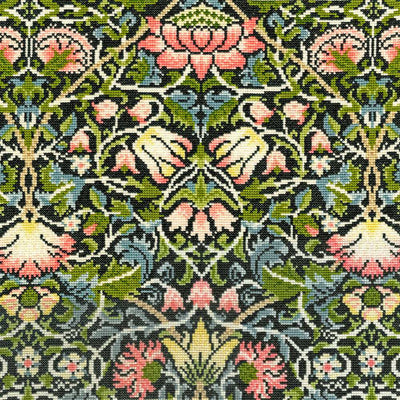 Bell Flower- William Morris  Cross Stitch Kit From Bothy Threads
