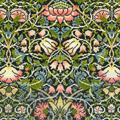 Bell Flower- William Morris Cross Stitch Kit From Bothy Threads