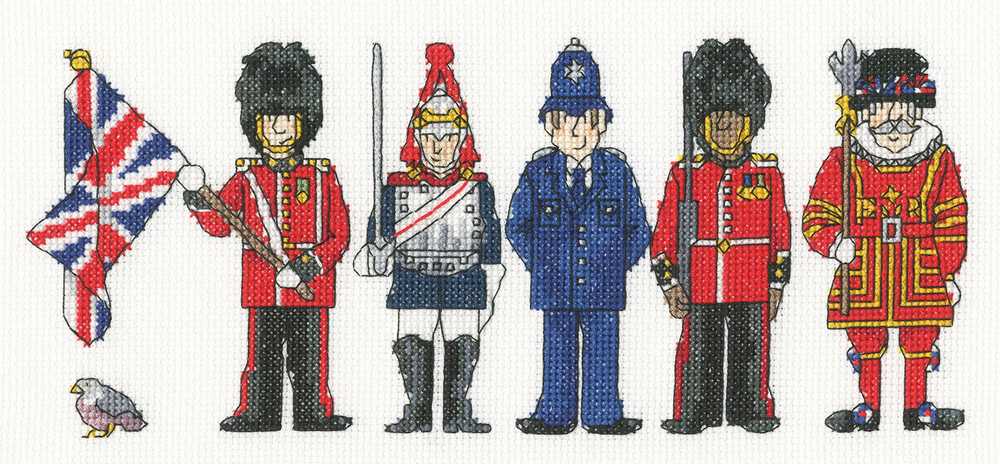 God Save The King Bothy Threads Cross Stitch Kit