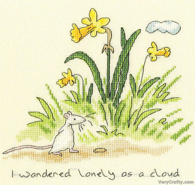 Lonely as a Cloud Counted Cross Stitch Kit - Bothy Threads