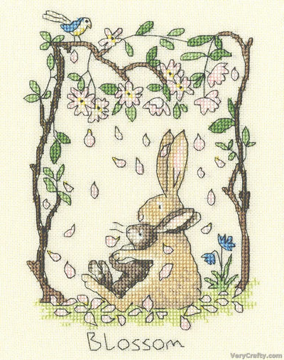 Blossom Counted Cross Stitch Kit - Bothy Threads