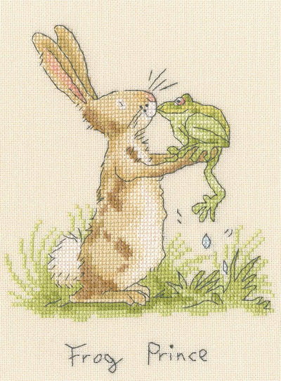 Frog Prince  Cross Stitch Kit - Bothy Threads