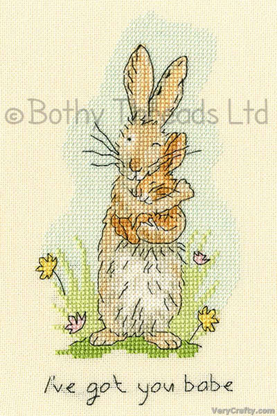 I've Got You Babe - Bothy Threads Counted Cross Stitch Kit