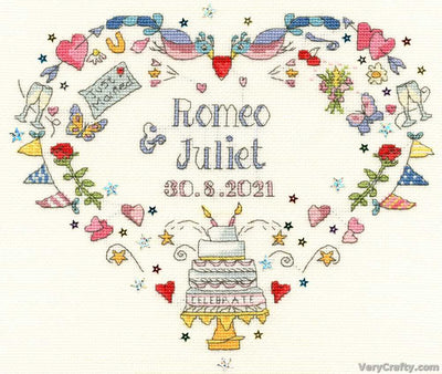 Bothy Threads Made For Each Other Cross Stitch Kit