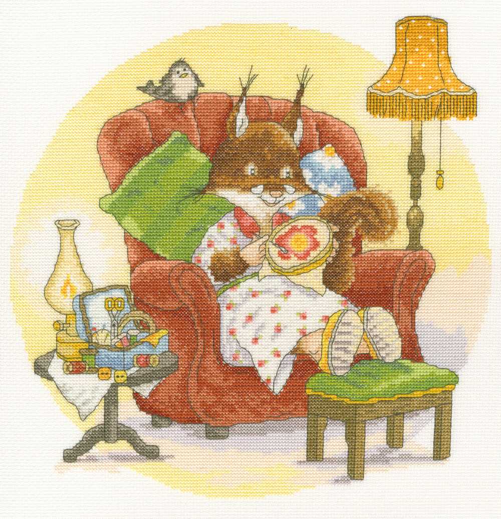 Bothy Threads Cross Stitch Kit And Relax