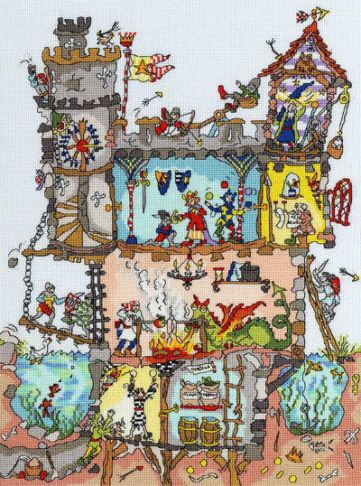 Cut Thru' Castle ~ Bothy Threads Cross Stitch Kit