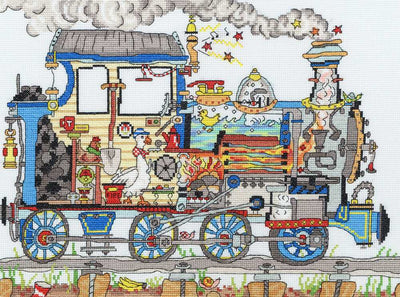 Cut Thru' Steam Train - Bothy Threads Cross Stitch Kit