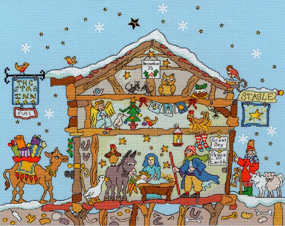 Cut Thru' Nativity - Bothy Threads Cross Stitch Kit