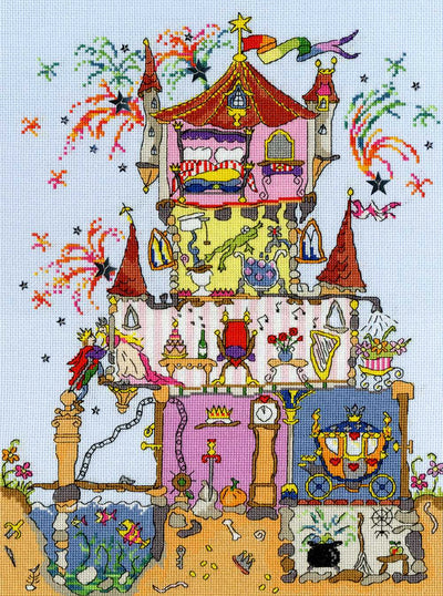 Cut Thru' Princess Palace ~ Bothy Threads Cross Stitch Kit