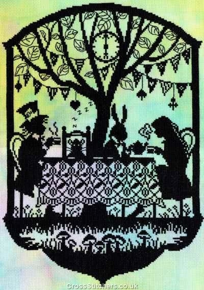 Mad Hatter's Tea Party - Bramble Crafts Series from Bothy Threads