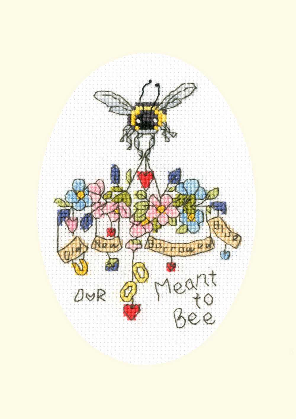 Bothy Threads Meant To Bee Cross Stitch Card Kit