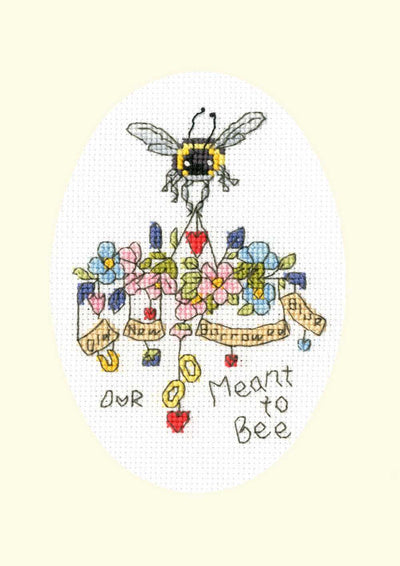 Bothy Threads Meant To Bee  Cross Stitch Card Kit
