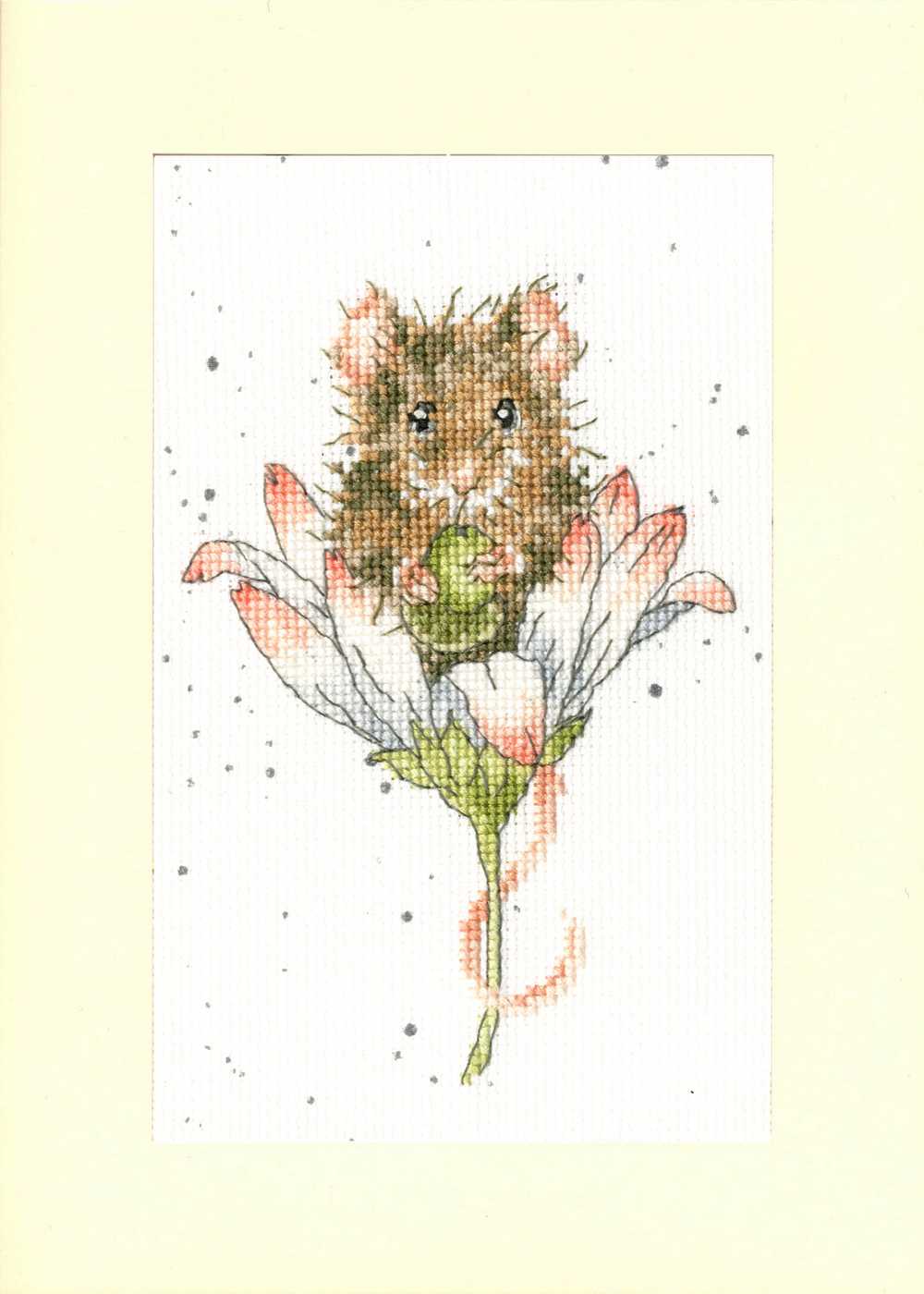 Bothy Threads Wishes Just For You Cross Stitch Card Kit
