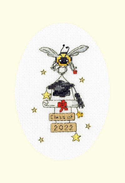 Bothy Threads Could Not Bee Prouder Cross Stitch Card Kit